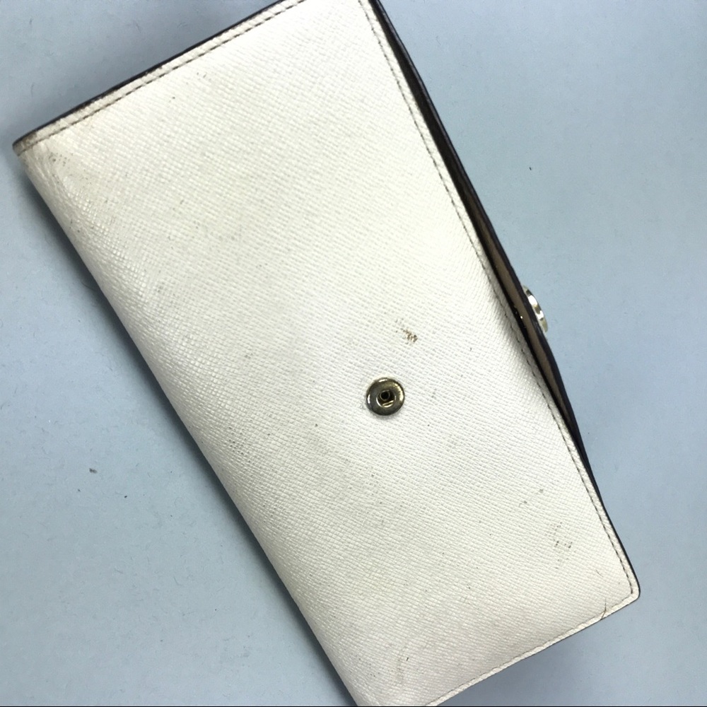 MICHAEL KORS MK Saffiano Colorblock Cc Snap Wallet - Picture 4 of 8